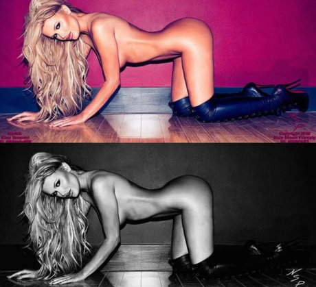 Naken läckt OnlyFans-bild av Kina Tavarozi