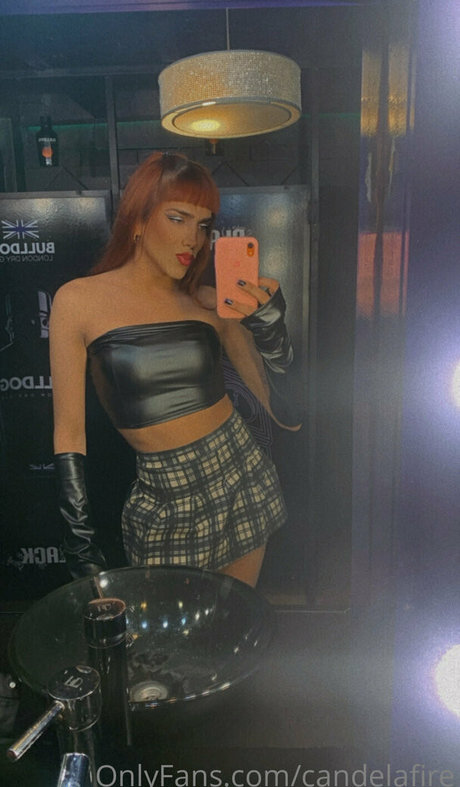 Nacktes geleaktes OnlyFans-Foto von Candelafire