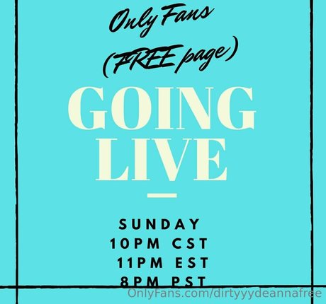 Naken läckt OnlyFans-bild av Dirtyyydeannafree