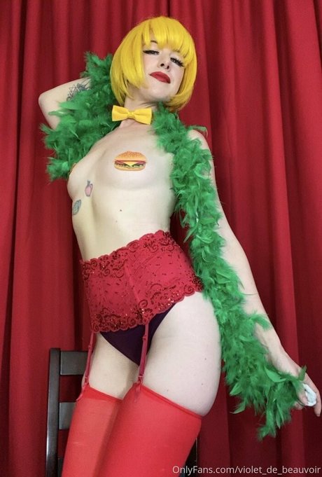 Violetdebeauvoir OnlyFansリークヌード写真