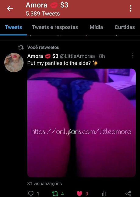 Alasti lekkinud OnlyFans-i pilt Littleamorafr33