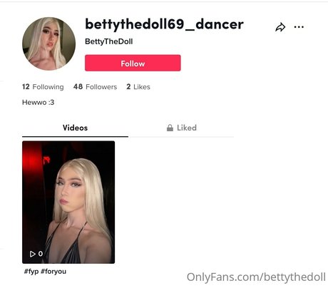 Nacktes geleaktes OnlyFans-Foto von Bettythedoll