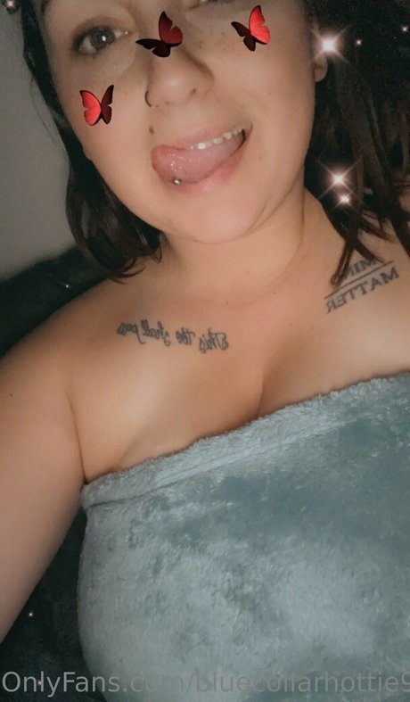 Naakte gelekte OnlyFans-foto van Bluecollarhottie98