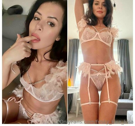Naken lekkede OnlyFans-bilde av Friskykisakisa
