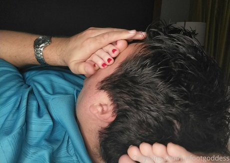 Nacktes geleaktes OnlyFans-Foto von Lynfootgoddess