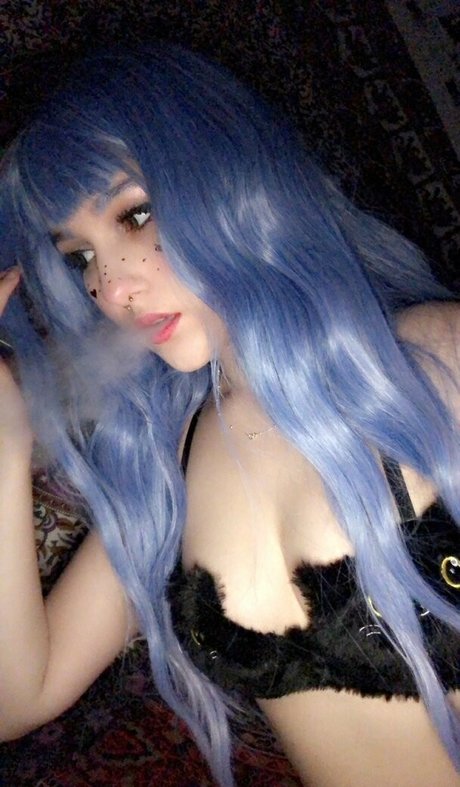 Naakte gelekte OnlyFans-foto van Gothgirlfriend2free